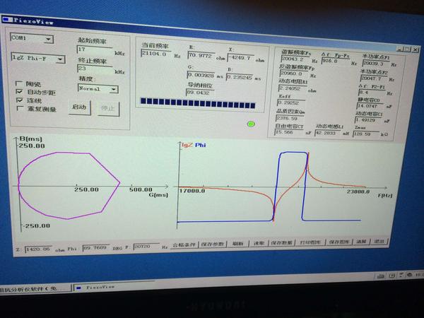 超声波导纳图，超声波模具与电路阻抗匹配